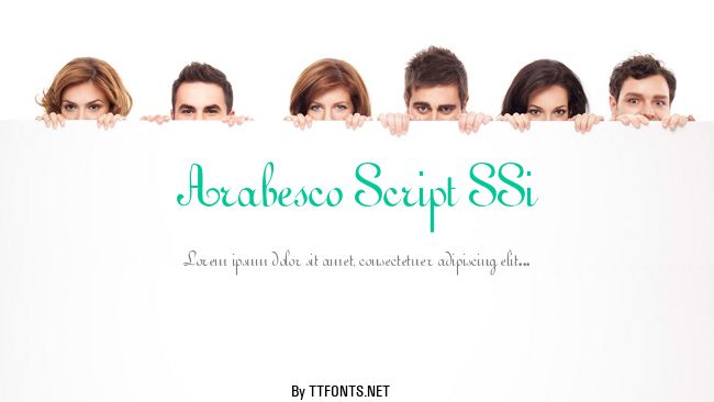 Arabesco Script SSi example